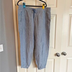 Athleta Linen Pants 18 Plus